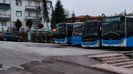 Ankara'da sürücüler kontak kapattı