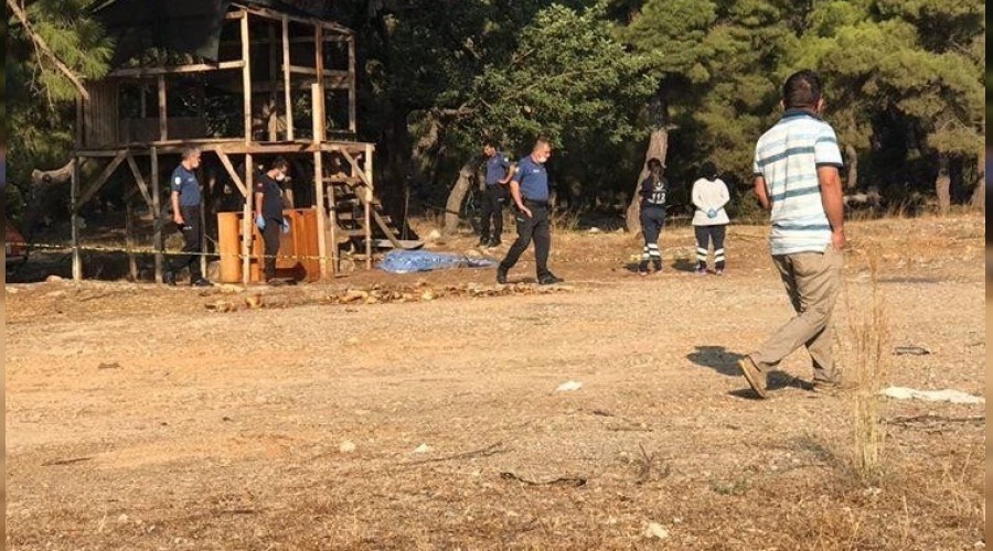 Antalya'da ormanlk alanda ceset bulundu