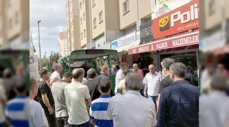 Arkadaşının attığı kazığa dayanamadı