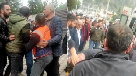 Artvin'de polisi vuran zanlıyı linçten yine polis kurtardı
