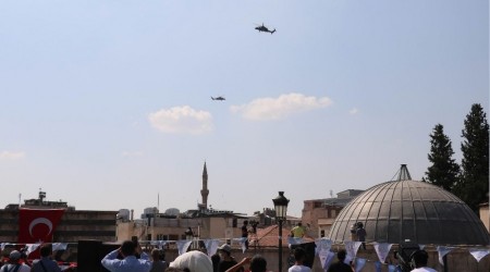 Atak helikopterler göz kamaştırdı