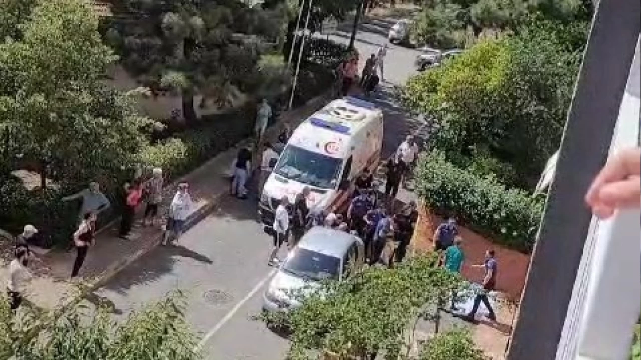 Ata�ehir'de 17 ya��ndaki gen� k�z 8'inci kattan d��t�