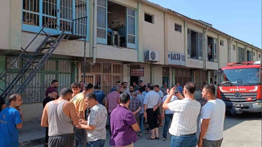 Ayakkabı atölyesinde patlama: 1 ölü