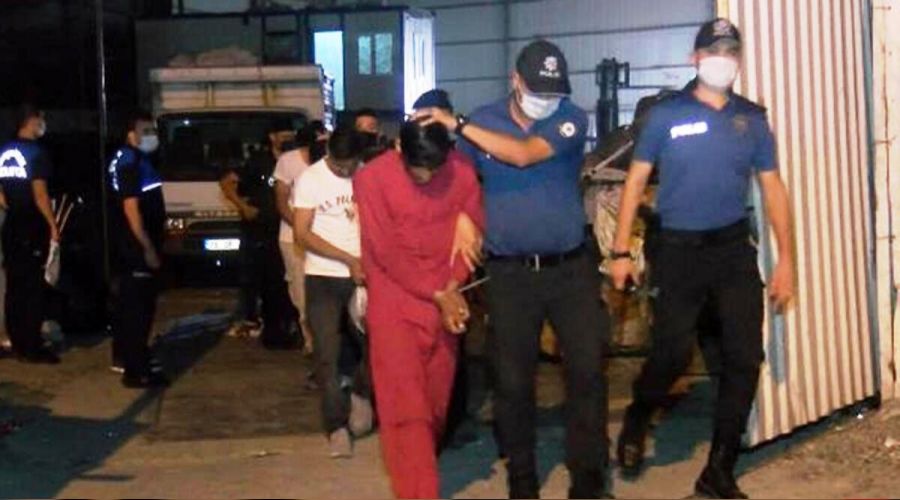Bahçelievler'de 196 kaçak göçmen yakalandı
