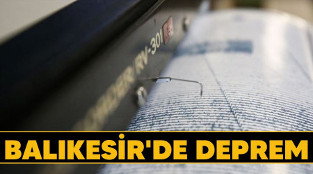Balkesir'de deprem
