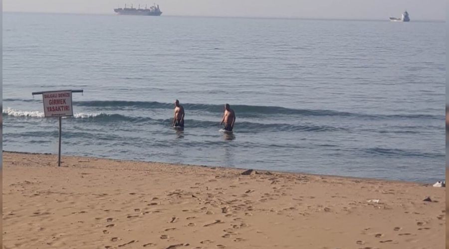 Bartın'da ocak ayında deniz keyfi