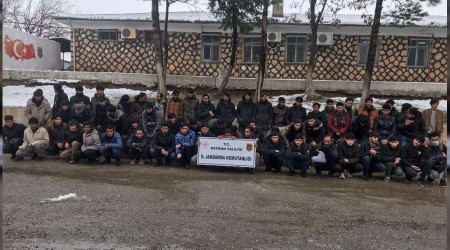 Batman'da 62 düzensiz göçmen yakalandı