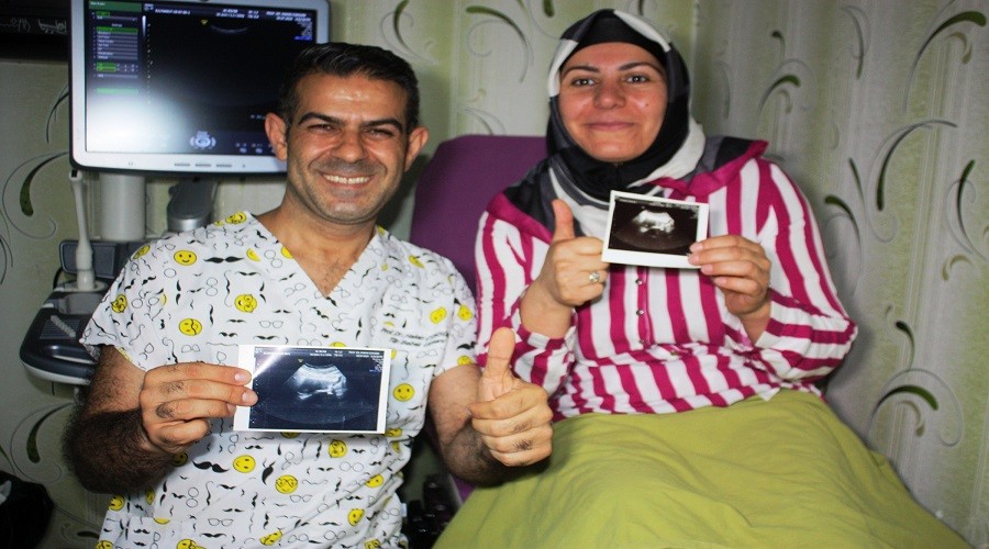 Bebek hasreti rahim y�kama ve yumurta gen�le�tirme tedavisiyle son buldu     
