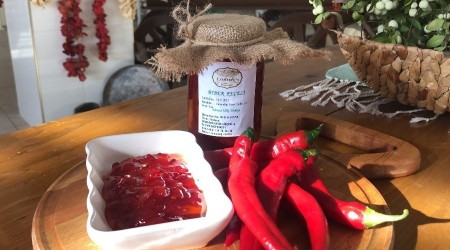 Biberinde reçeli yapıldı