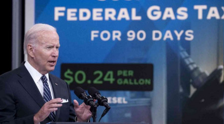 Biden'dan Kongre'ye benzinde 3 ay federal vergi muafiyeti çağrısı