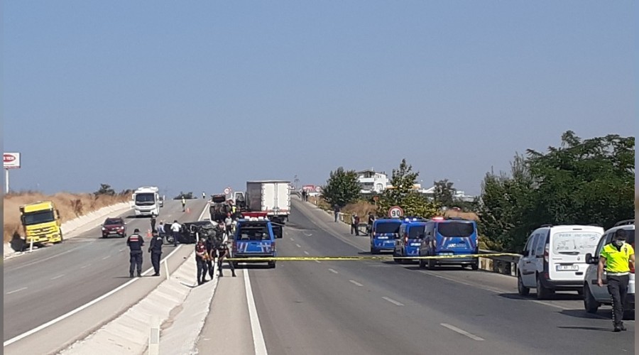 Biga'da feci kaza: 1 ölü, 6 yaralı