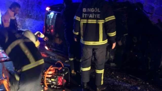 Bingöl'de trafik kazası: 2 kişi hayatını kaybetti