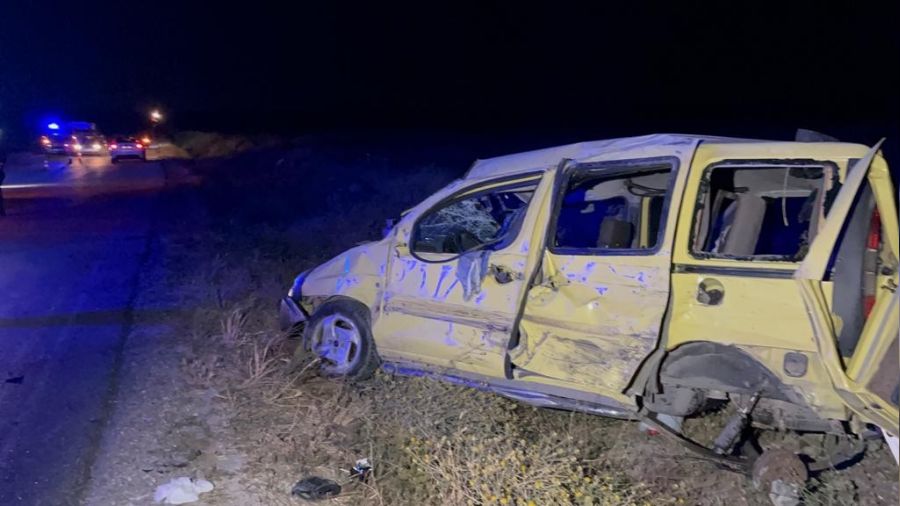 Bir kaza haberi de Eskişehir'den: 1 ölü 2'si ağır 4 yaralı