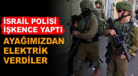 Bizi uykudan uyandırıp ayağımızdan elektrik verdiler