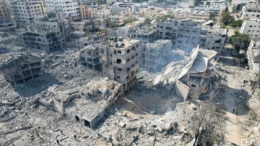BM: Gazze'de deprem vurmuş gibi bir yıkım var ancak bu insan eliyle gerçekleşti