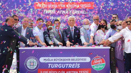 Bodrum'un en büyük Arıtma Tesisi'nin temeli atıldı