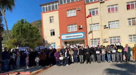 Bozyaz'da bir okul tahliye edildi