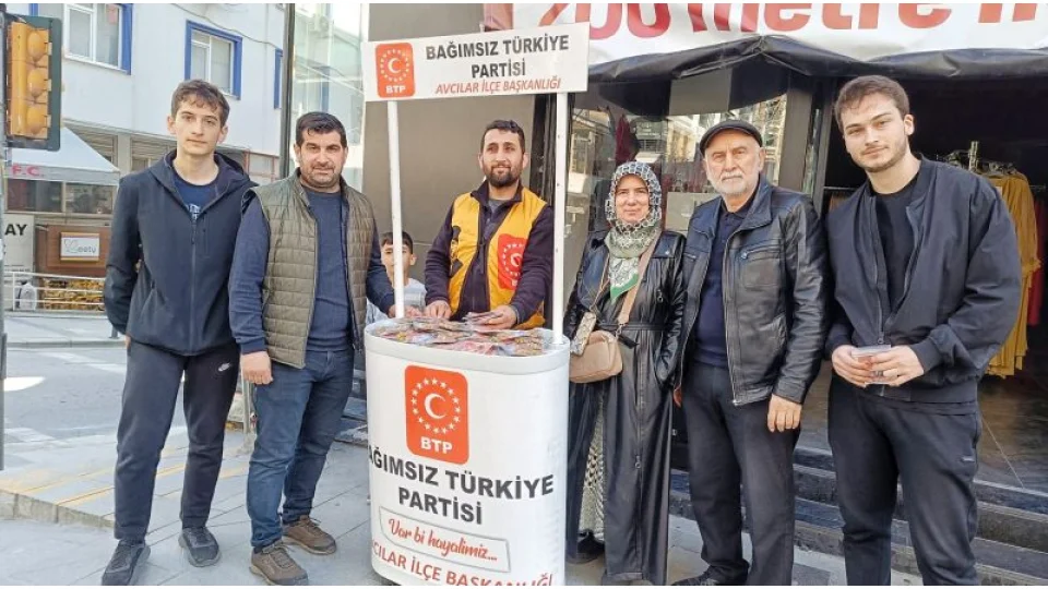 BTP Avcılar teşkilatından tesbih tohumu dağıtımı
