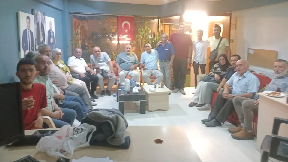 BTP Denizli'den hem te�kilat toplant�s� hem saha �al��mas�