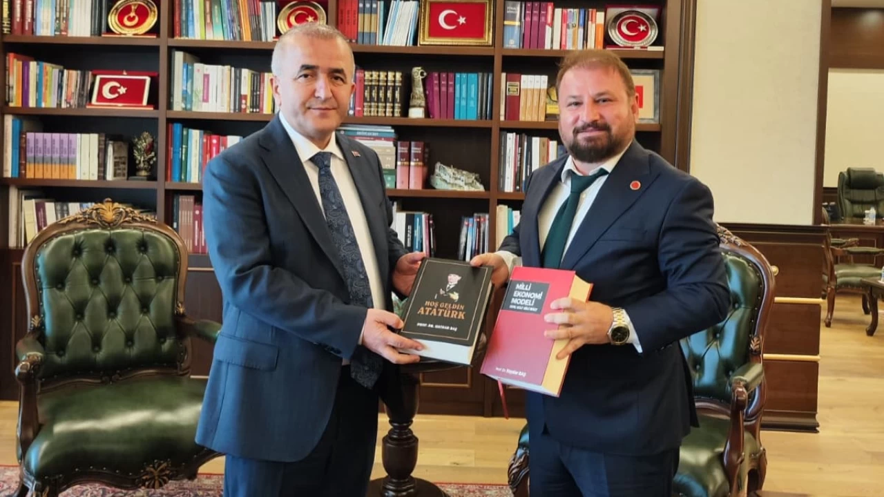 BTP Elaz�� �l Ba�kan� Kiraz'dan Vali Hatipo�lu'na ziyaret