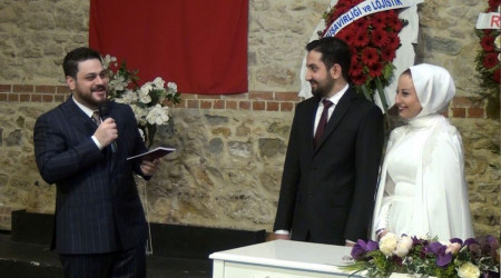 BTP lideri Hüseyin Baş nikah şahidi oldu