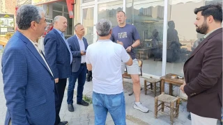 BTP Sinop �l Ba�kanl����ndan Gerze ��karmas�: Esnaf ve vatanda�la birebir temas