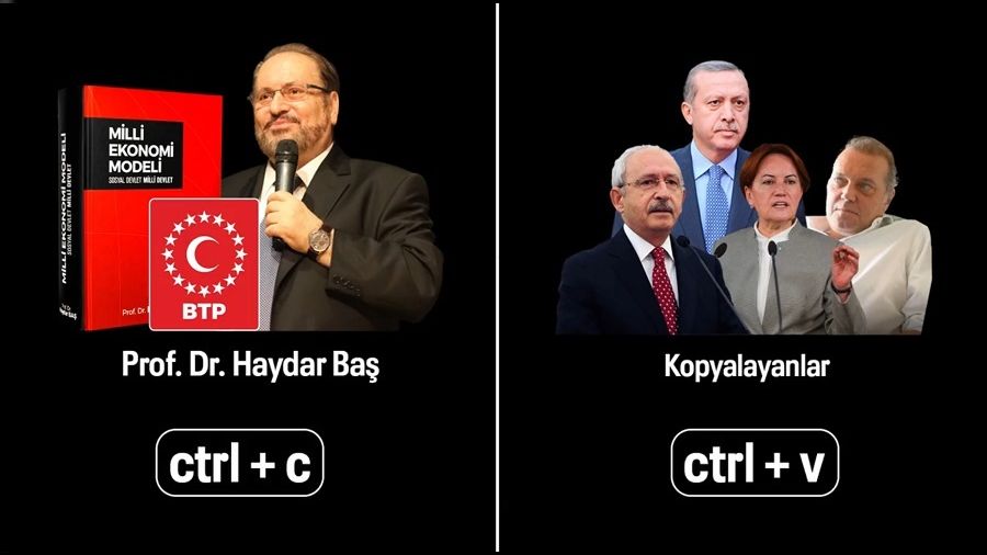 BTP'den 'kopya' tepkisi