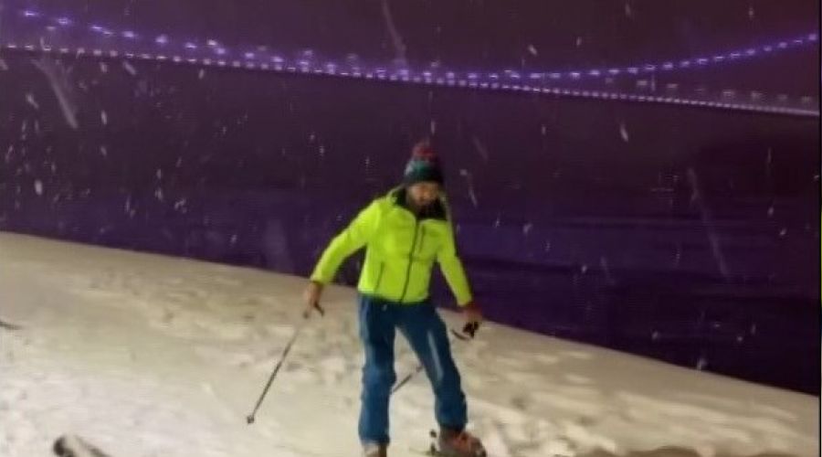 Bu kez Üsküdar'da boğaz kıyısında kaydı