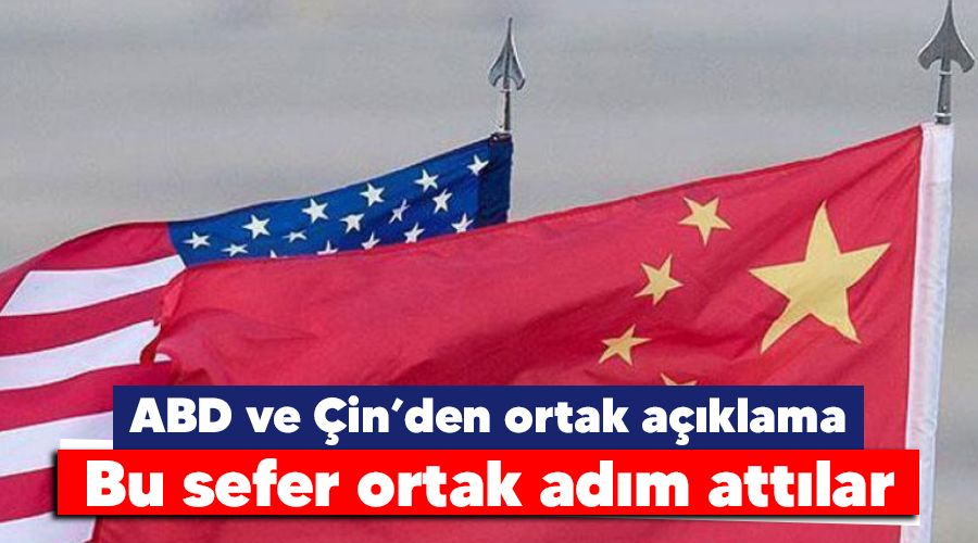 Bu sefer ortak ad�m att�lar