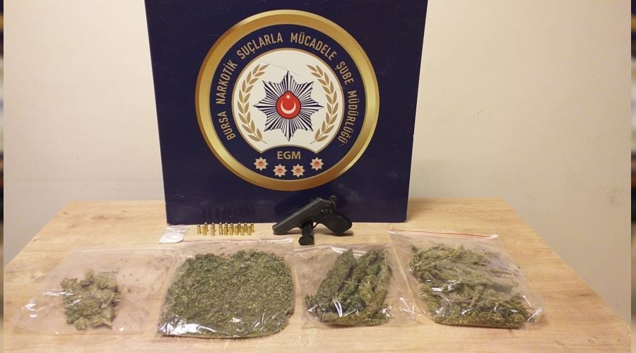 Bursa'da b�y�k uyu�turucu operasyonu