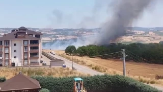 Bursa'da korkutan anz yangn