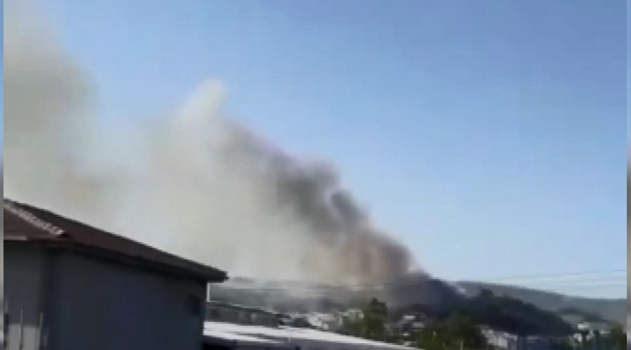 Bursa'da korkutan yangın
