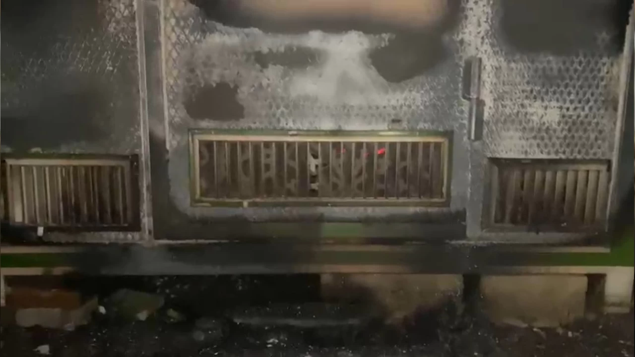 Bursa'da kümesler kundaklandı