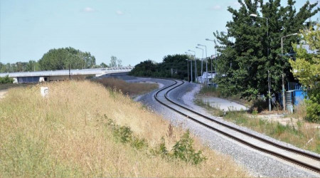 Çerkezköy-Kapıkule demir yolu hattındaki çalışmalar sürüyor