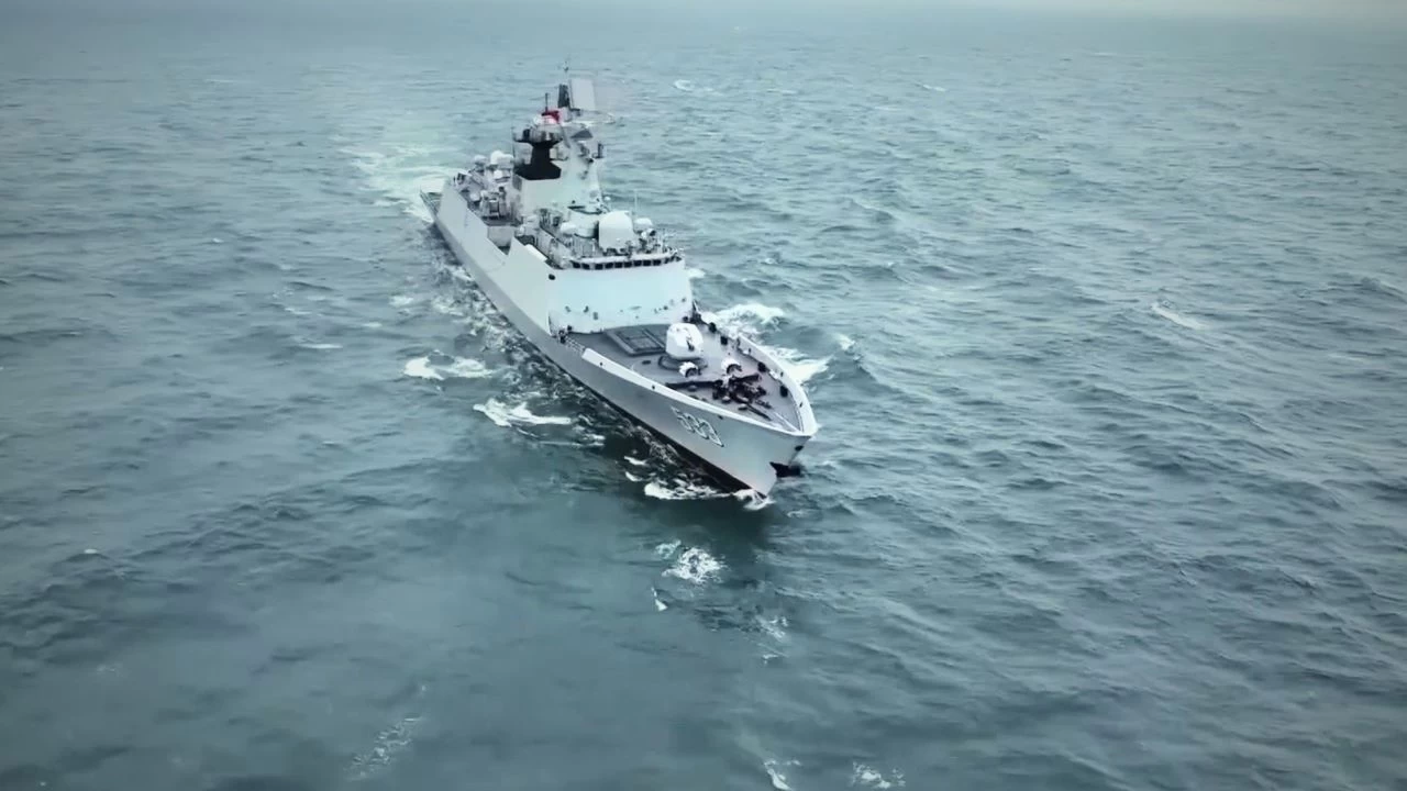 �in, Tayvan'�n �evresini ku�atan kapsaml� askeri tatbikata ba�lad�