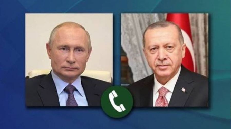 Cumhurbaşkanı Erdoğan, Rusya Devlet Başkanı Putin ile görüştü