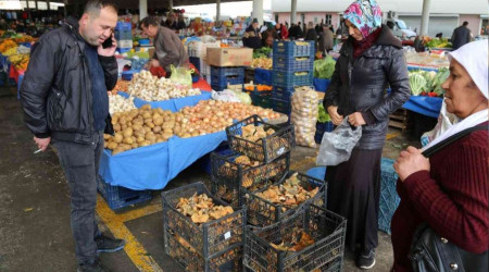 Dağdan toplanan çıntar, tezgahlara indi