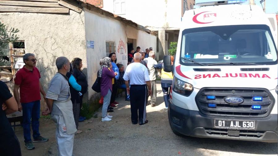 De�irmen ta��na s�k��an kad�n hayat�n� kaybetti