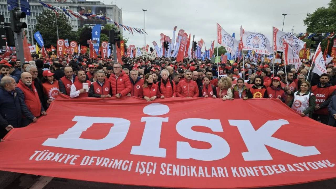 DİSK'ten 1 Mayıs değerlendirmesi: Bu irade zorbalığı mutlaka yenecektir