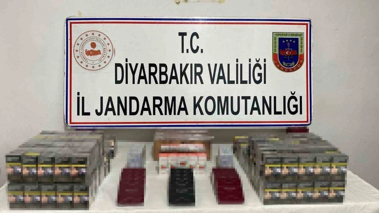 Diyarbakır'da çok sayıda gümrük kaçağı ürün ele geçirildi