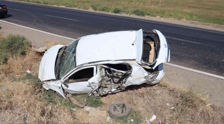 Diyarbakr'da trafik kazas: 2'si ocuk 4 yaral