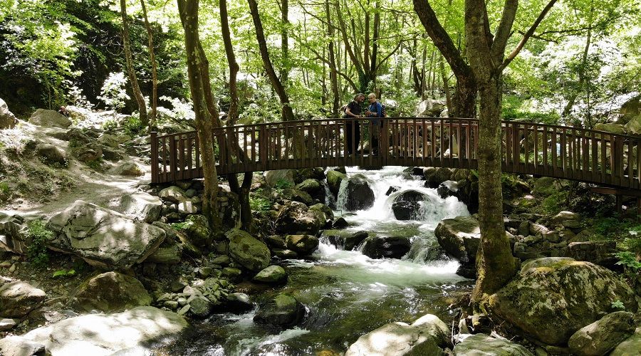 Doğa yürüyüşçülerinin gözde mekanı "Kaplıkaya vadisi"