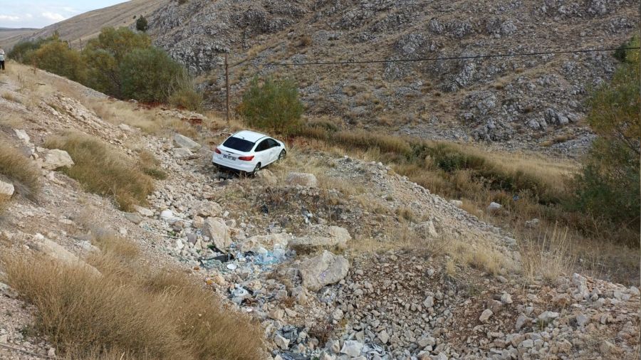 D���ne giderken �arampole u�tular