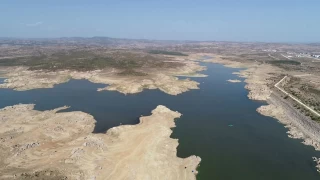 Edirne'ye içme suyu sağlayan barajın doluluk oranı yüzde 23 seviyesine düştü