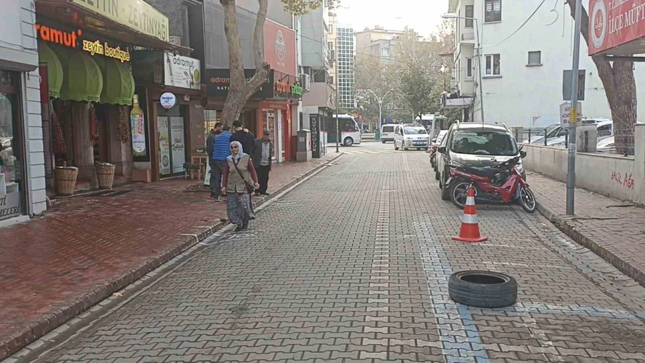 Edremit'te esnafa silahl saldr