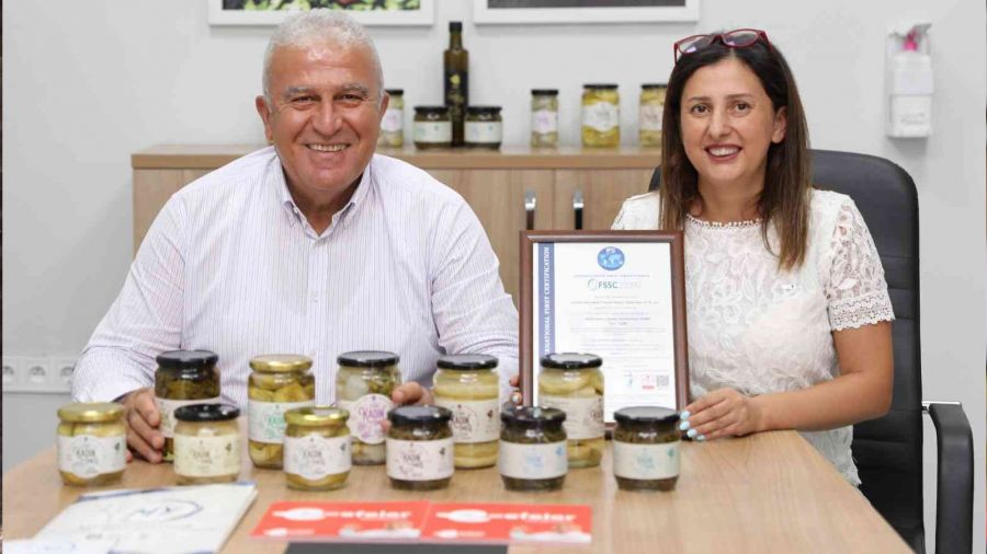 Efeler'in tarmsal rn fabrikas ihracata hazr
