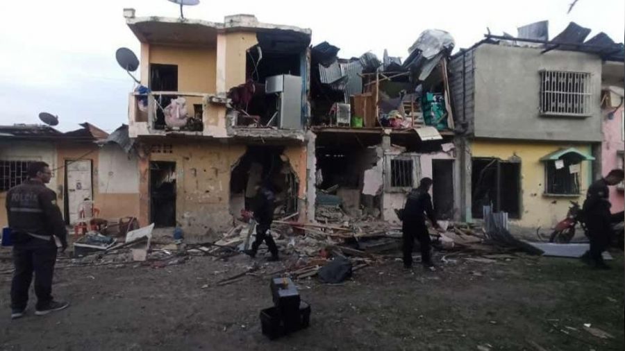 Ekvador'da patlama: 5 ölü 16 yaralı