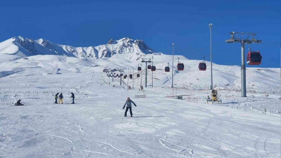 Erciyes'te sezon açıldı: Hedef 3 milyon turist