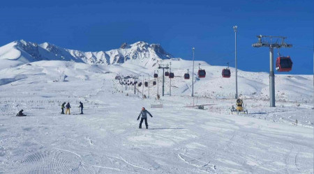 Erciyes'te sezon açıldı: Hedef 3 milyon turist