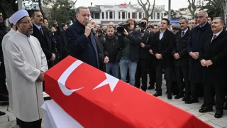 Erdoğan, Alev Alatlı'nın cenazesine katıldı: Bizimle yol arkadaşlığını yapan bir ablamız